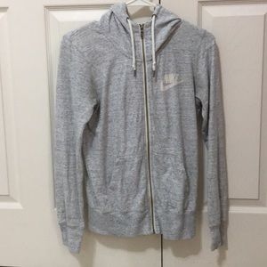 Nike light zip up jacket
